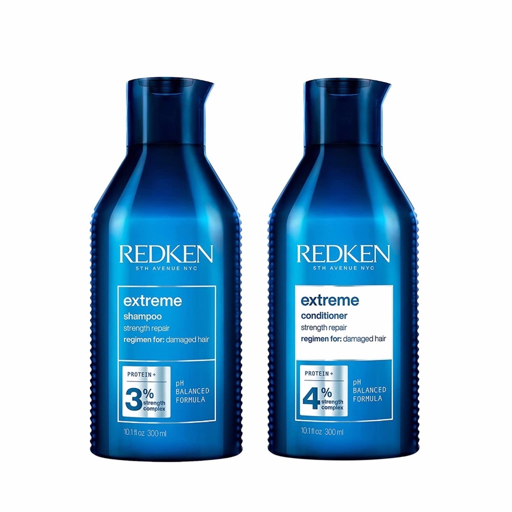 REDKEN Extreme Shampoo 10.1 oz & Conditioner 10.1 oz Combo Set. Damaged Hair.